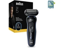 Máquina de Barbear BRAUN Series 5 52-B1000S (Autonomia 60 min - Recarregável)