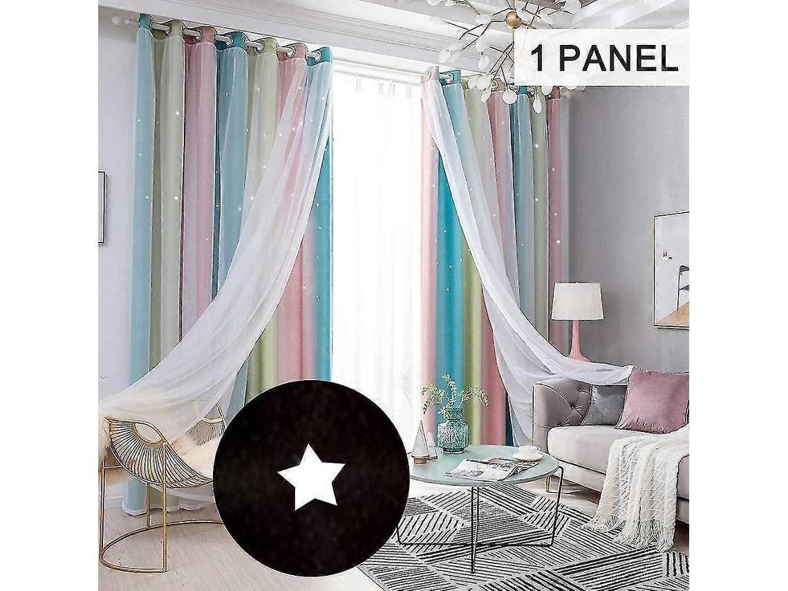 Cortina Blackout Térmica, Para Quarto E Sala, Ilhós, Privacidade, Lavável, 134 X 240 Cm, Rosa