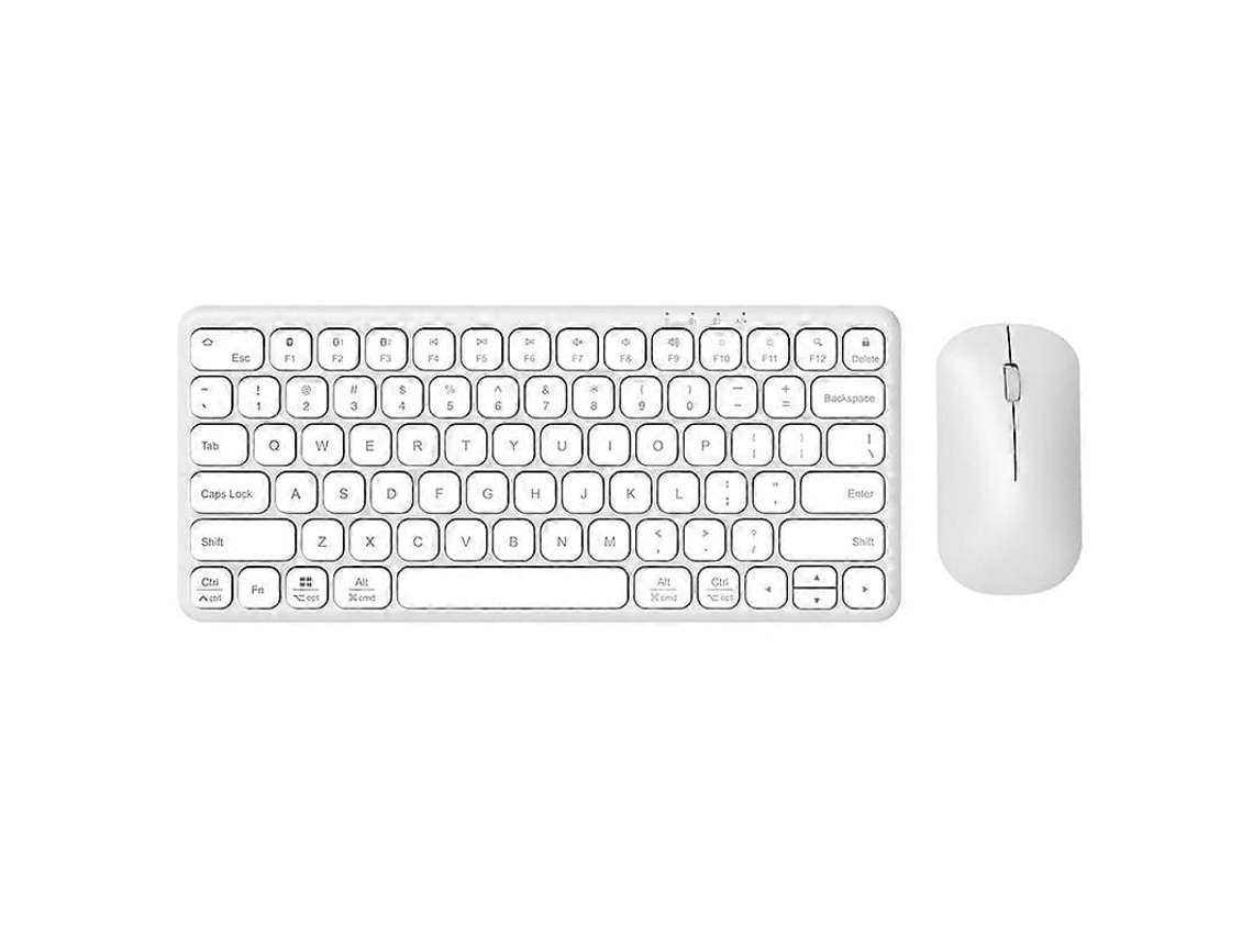 Mouse e Teclado Sem Fio Bluetooth 2.4g TAISHENGDA