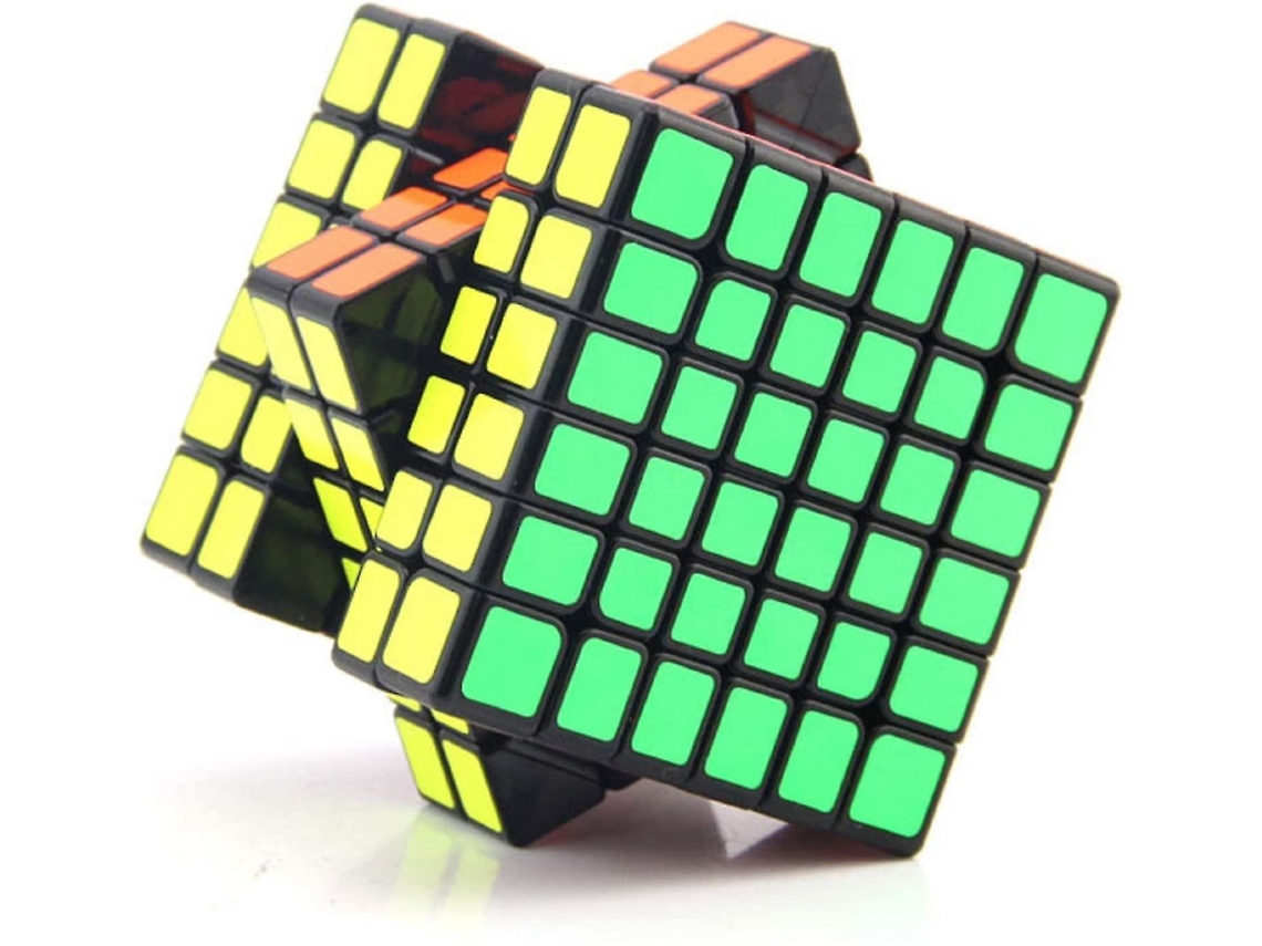 hwcubo De Velocidade 6x6 Grande 6 Cubo 6x6x6 Jogo Quebra-cabeça Preto