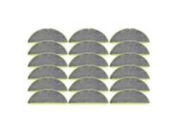Conjunto De 18 Panos De Limpeza Laváveis Para Aspirador Robô Irobot Roomba 205 Combo / 205 Vac. Peças De Reposição._ptg