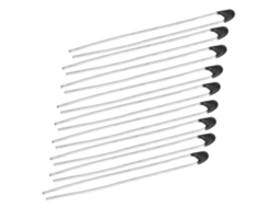 10pcs Sensor De Temperatura Ntc Thermistor Mf52 Com Cabo 30mm Alta Precisão