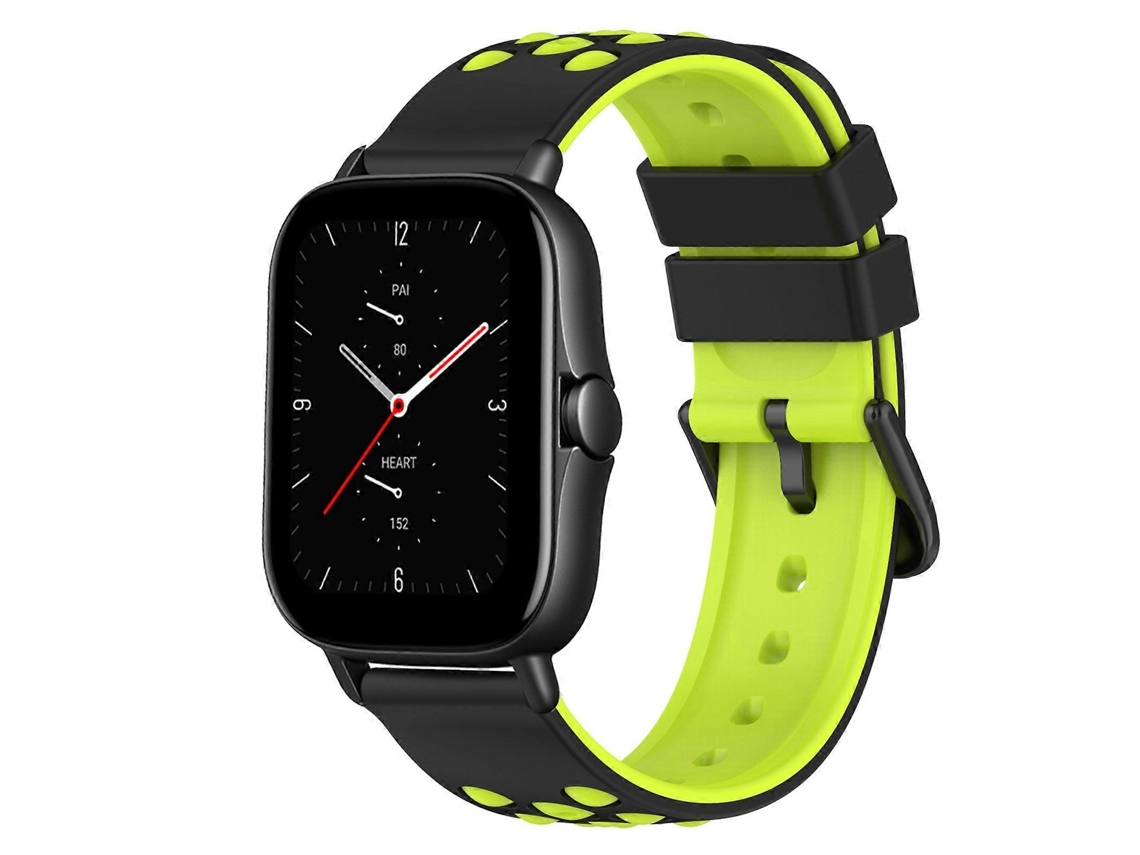 Pulseira De Silicone Bicolor De 20 Mm Para Amazfit Gts 2e