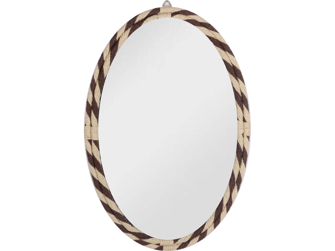 Espelho Oval Bege Kasa