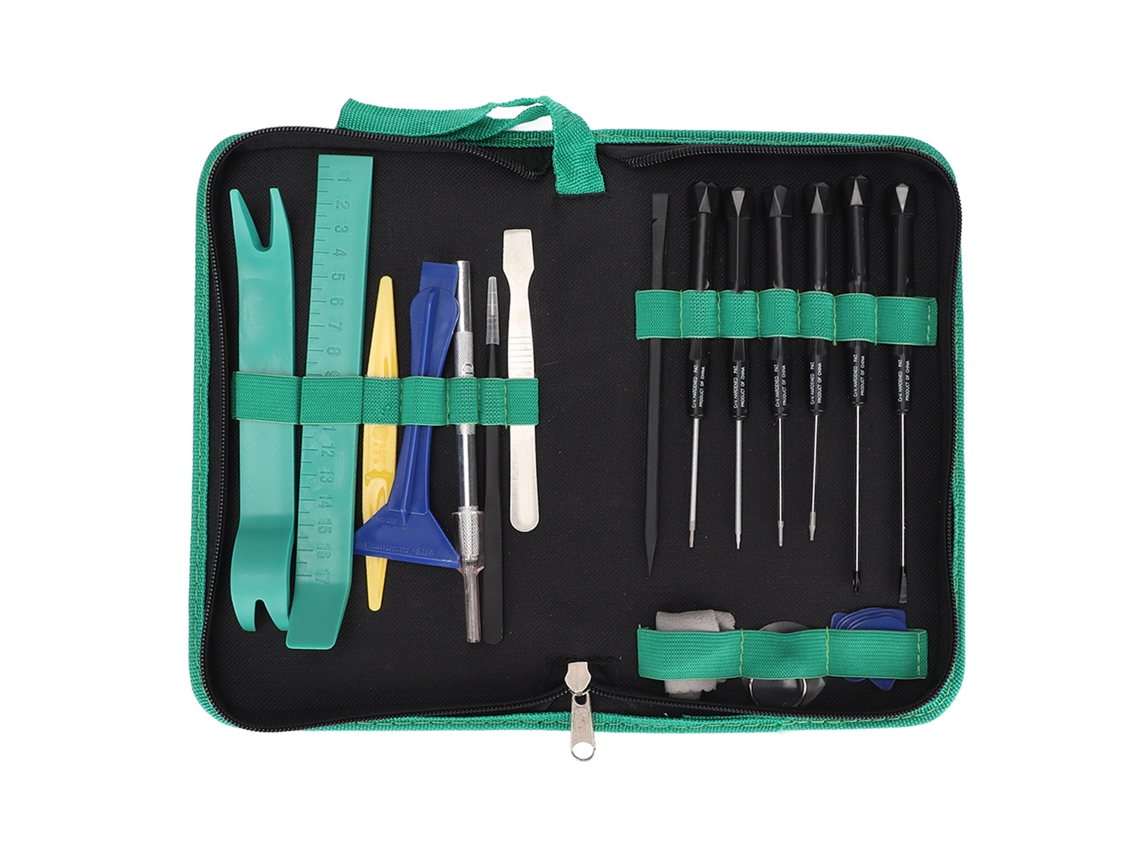 Aetheria kit Profissional de Reparo Eletrônico com Ferramentas de Abertura para Celulares, Notebooks e Tablets