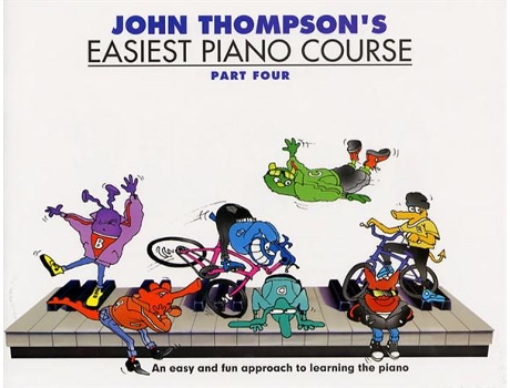 Livro Easiest Piano Course Part 4