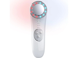 Dispositivo Facial De Microcorrente Massajador Facial Ferramentas De Rolo Facial Para Cuidados Com A Pele Branco Bestvite