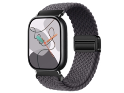 Pulseira de nylon com fecho magnético para Xiaomi Mi Band 10 Pro, Huawei Fit 5, Redmi Watch 6 - Space Belt