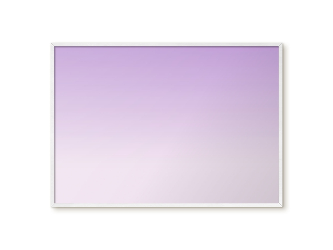 Quadro magnético de parede com degradê delicado para quarto Espelharte (100x70 cm)