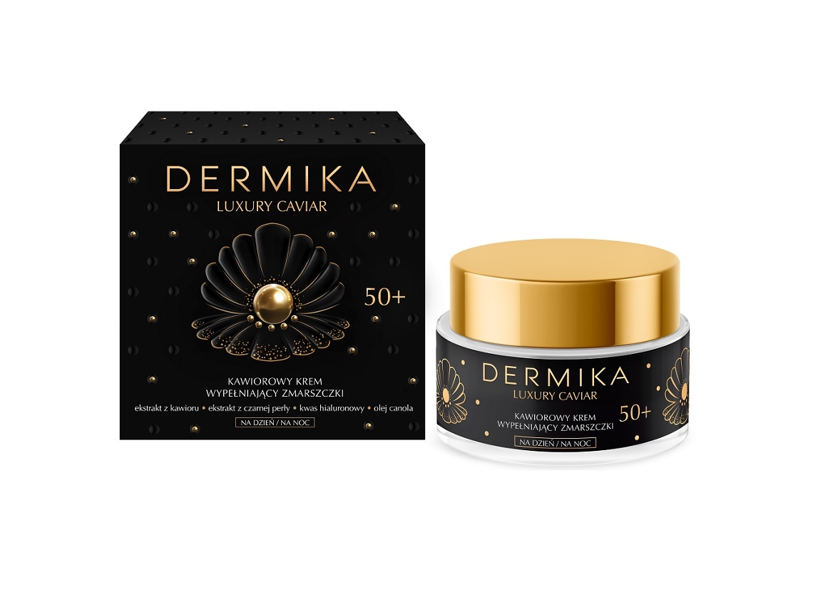 Luxury Caviar 50 Creme Preenchedor De Rugas Dia E Noite, 50ml Dermika
