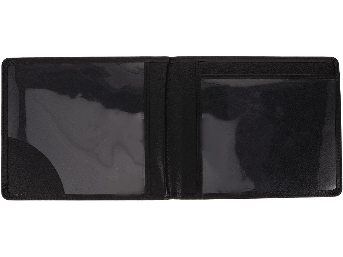 Porta Cartões Crafthrou Em Pu Preto Pessoas Com Deficiência Leve, Com Proteção Antifalsificação E Múltiplos