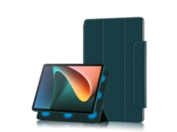 Capa para Xiaomi Pad 5 2021 Capa Protetora de Cor Sólida-Verde GERTIZ