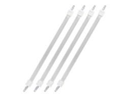 Elementos de Substituição GOKOCO para Aquecedor Quartzo, 4 Peças, Elétrico