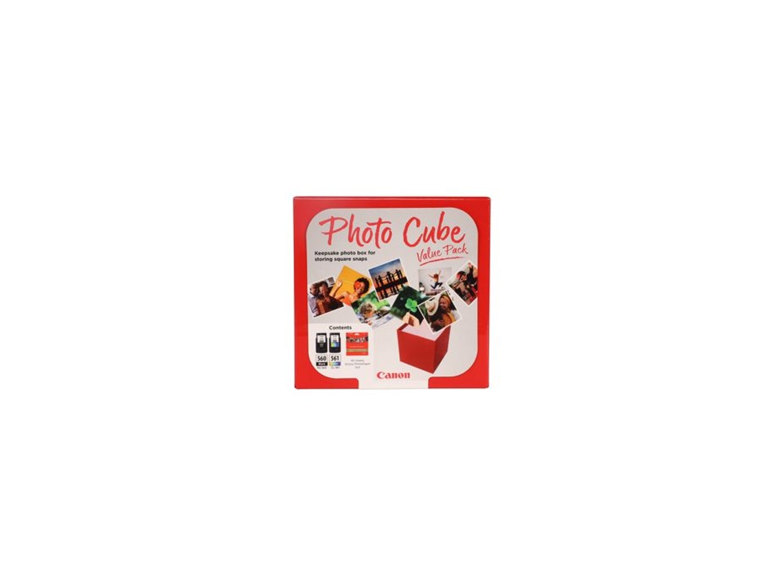 Cartuchos de Tinta, Canon, Pg, 560/ Cl, 561, Pacote com 2, 40 Folhas Pp, 201 13x13 Cm, Impressora Jato de Tinta BRILVIBERA