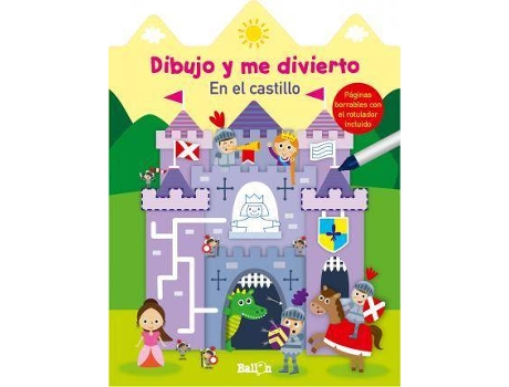 Livro Dibujo Y Me Divierto En El Castillo de Ballon (Espanhol)