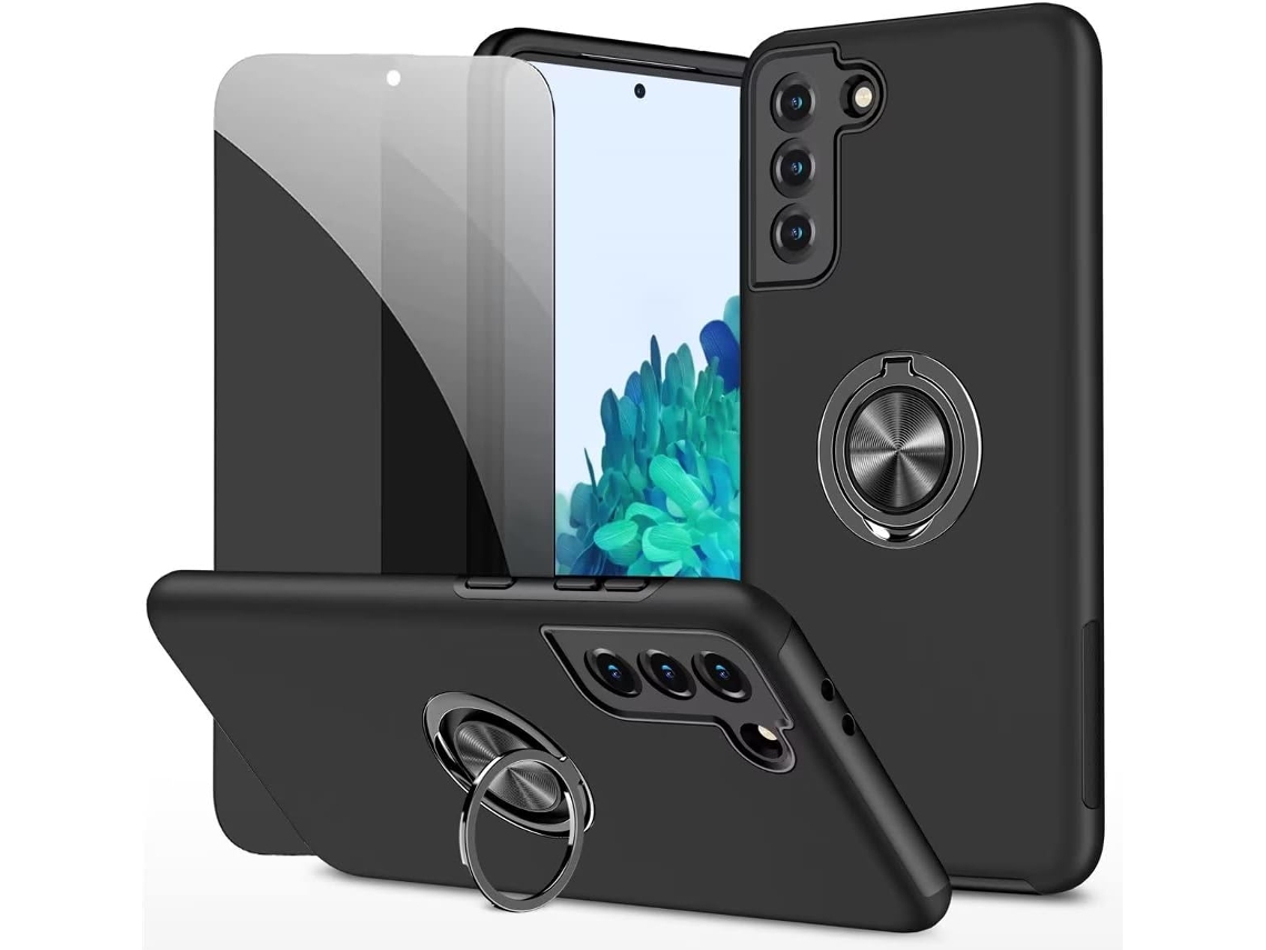 Capa Espionagem Giratório Proteção Para Samsung Galaxy S21 Hongwe. Preto