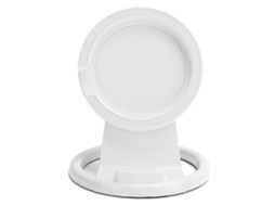 Dock De Carregamento Magnético Anti-derrame Sem Fio Para Iphone12 Suporte Horizontal E Vertical Branco