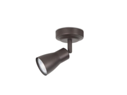 Forlight Safran - Projetor 80x90x136mm, Aço, Cor Castanho, Led 8w, 550lm