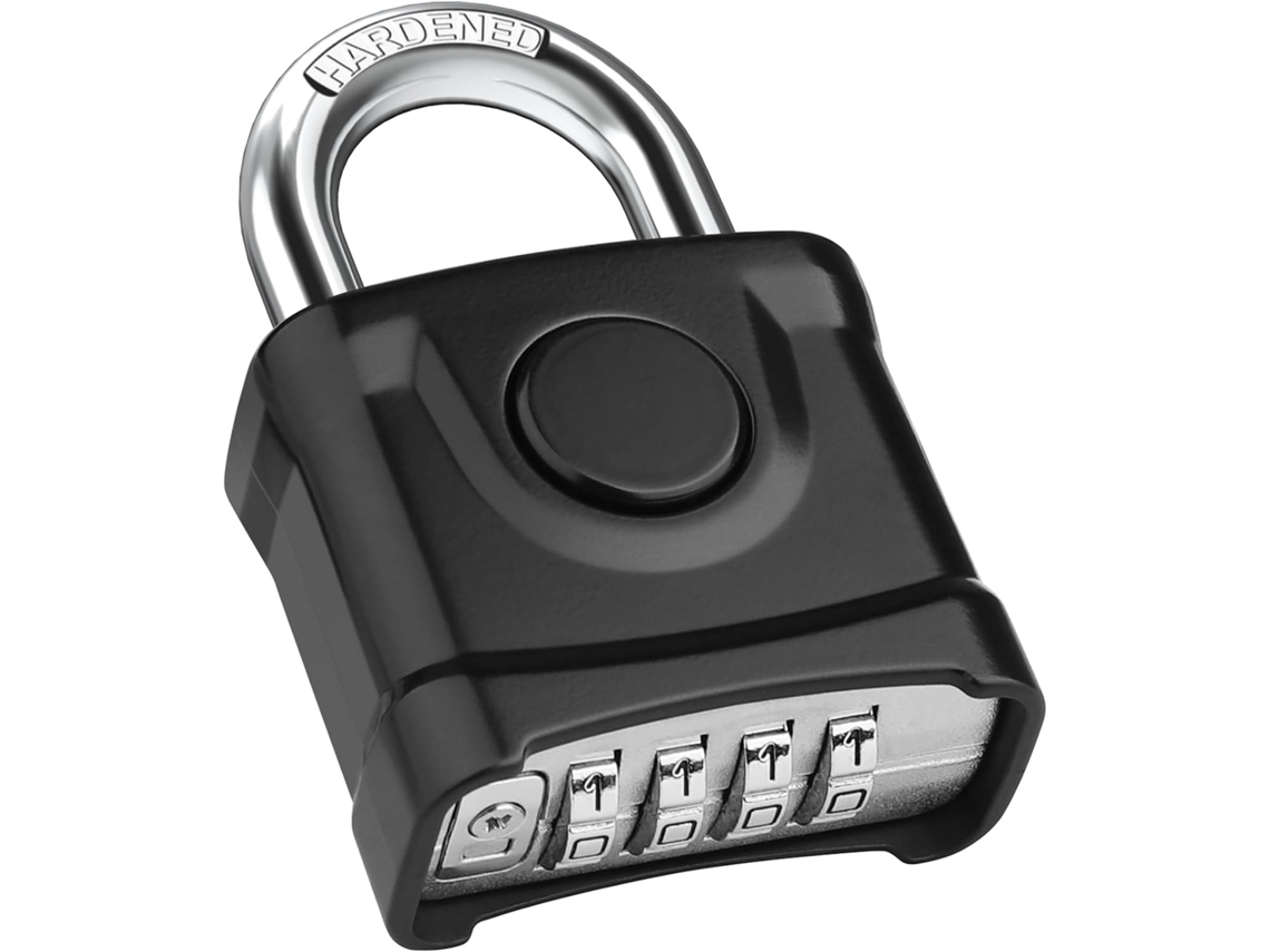 Cadeado Com Código, Resistente Às Intempéries, Reforçado, Para Exterior, Portas E Portões