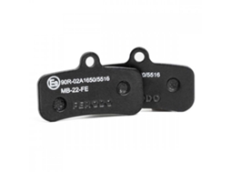 Pastilhas de Freio a Disco de Resina para Bicicleta Elétrica Shimano 4P/Tektro/Trp Prateadoferodo