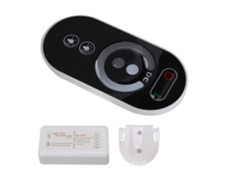Controle Remoto Inteligente Touch Rf para Fita Led Dimmer Rgb 18a 12 24v