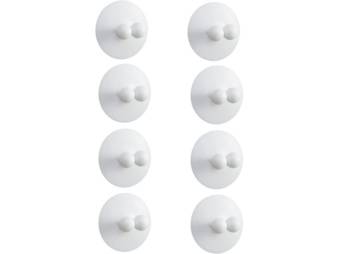 Suporte para Escova de Dentes, com Ventosa AQUAFORGE (branco)