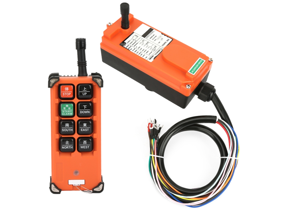 Laxiscreed Controlador Wireless Industrial Para Rádio Com Transmissor E Receptor De Alta Performance