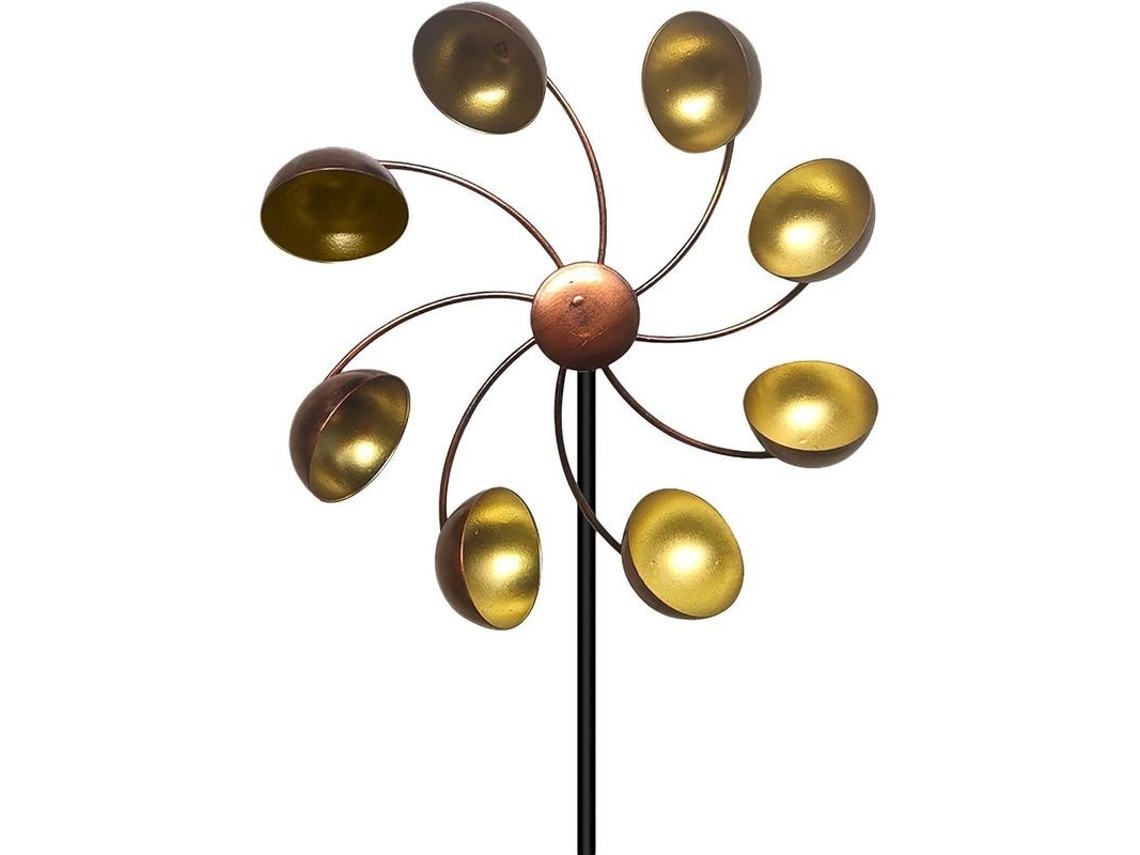 Molino De Viento De Metal Exterior Para Jardín Y Patio Decoración Jardinera 2025