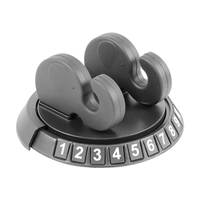 Suporte Universal Para Celular Veicular Com Rotação De 360° Em Pvc, Design Vertical E Horizontal, 7 X 4 Cm.
