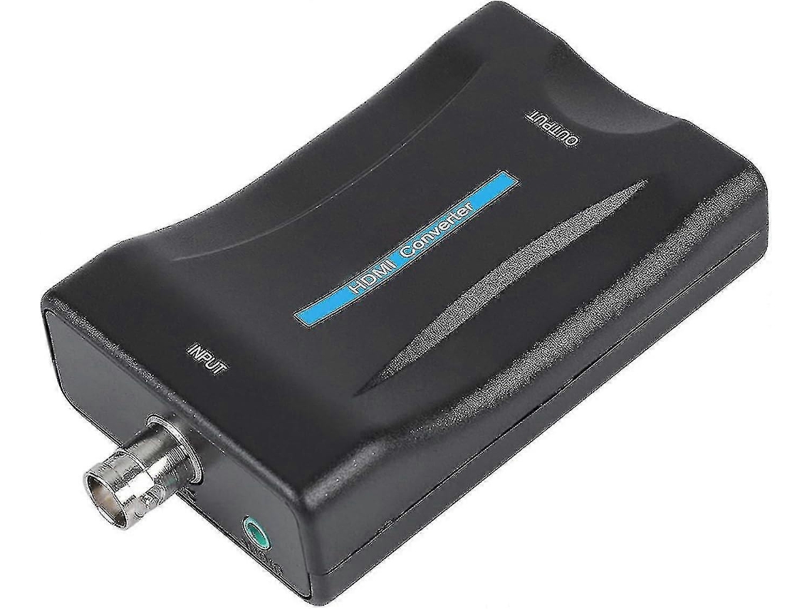 Adaptador Coaxial Para Hdmi Antena De Tv, Adaptador De Vídeo Hd 1080p /720p, Monitor De Vigilância Cjy