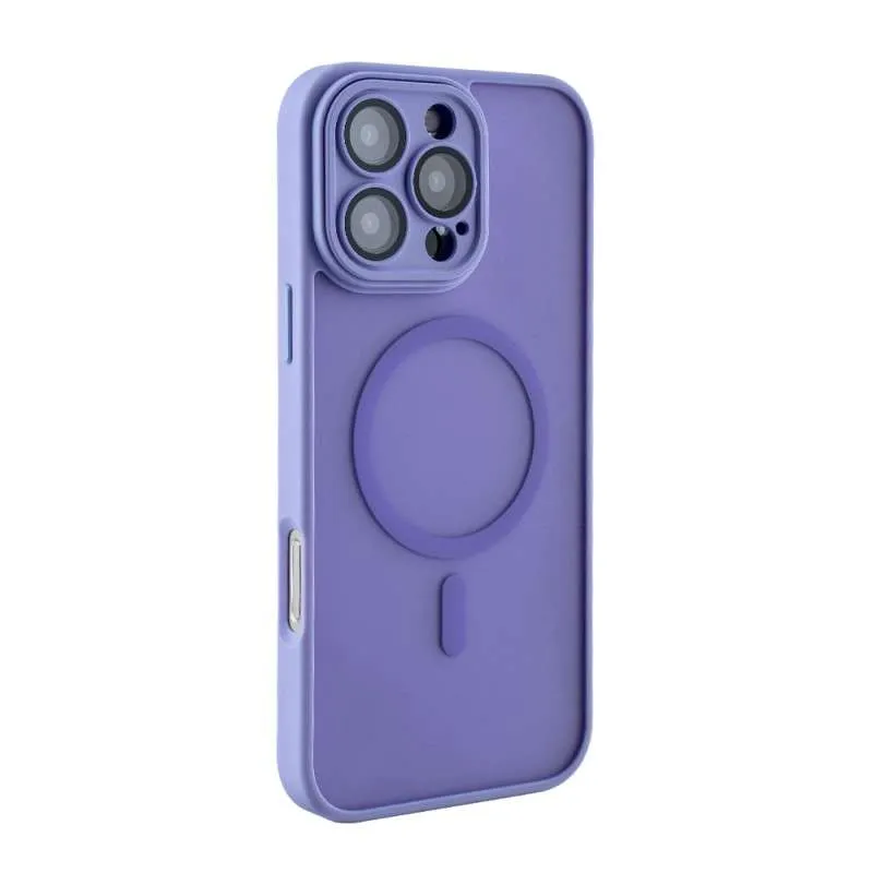 Smoke Magsafe com Lente de Câmera iPhone 13 Pro-Roxo-ZT-2613