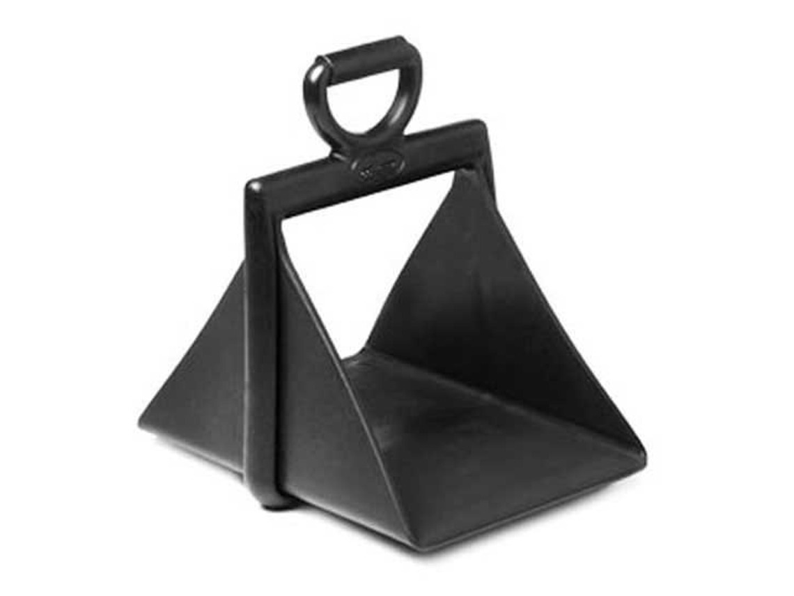 Estribos Ocidentais de Pvc Não Coberto Preto 13 X 22 Cmhispano Hipica