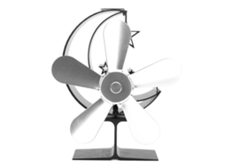 Ventilador de Lareira 5 Lâminas Base Trapezoidal | S/MARCA