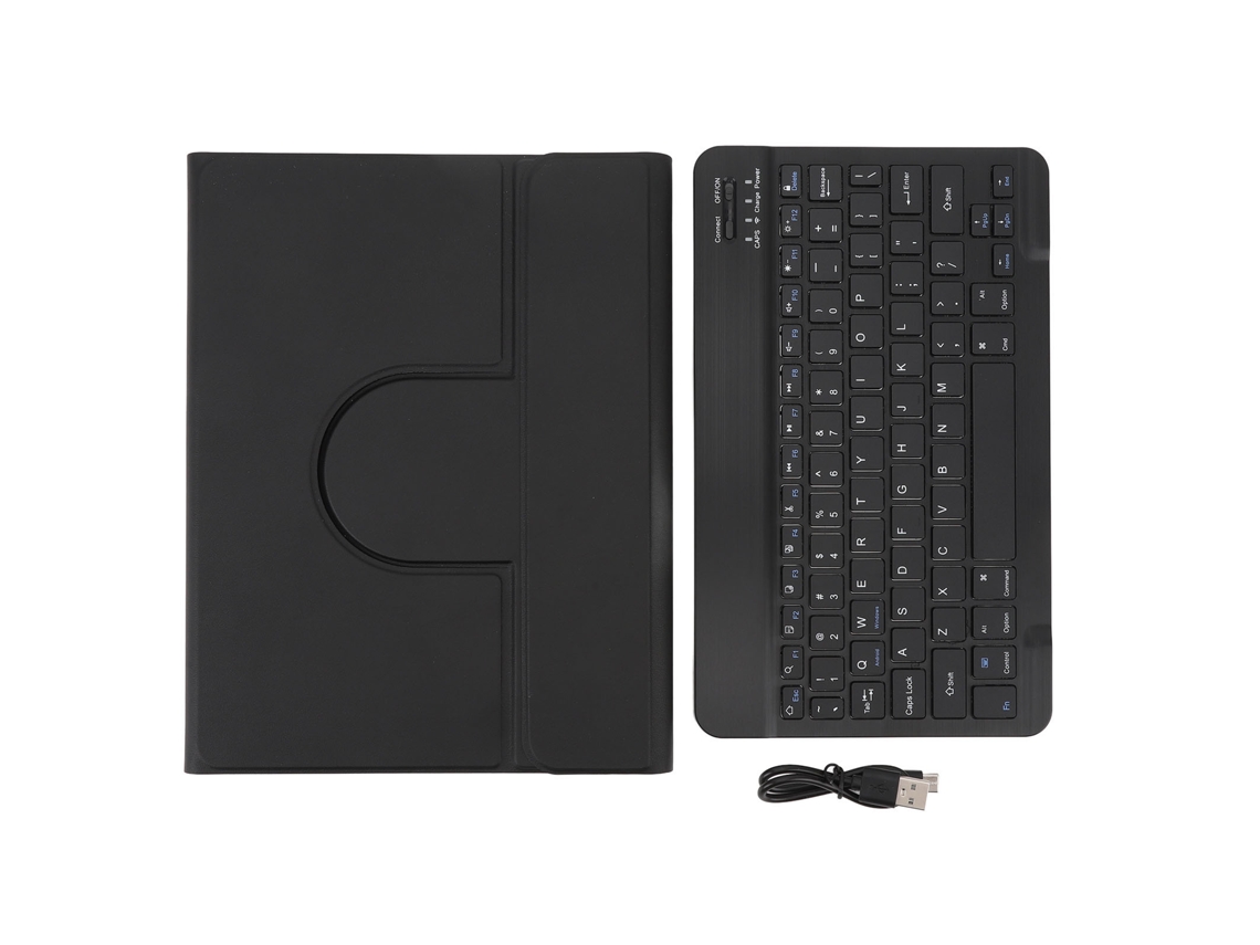 2026zentro-capa Para Tablet 10.9 Polegadas Com Suporte Para Caneta E Teclado Bluetooth Removível, 10ª Geração Preto