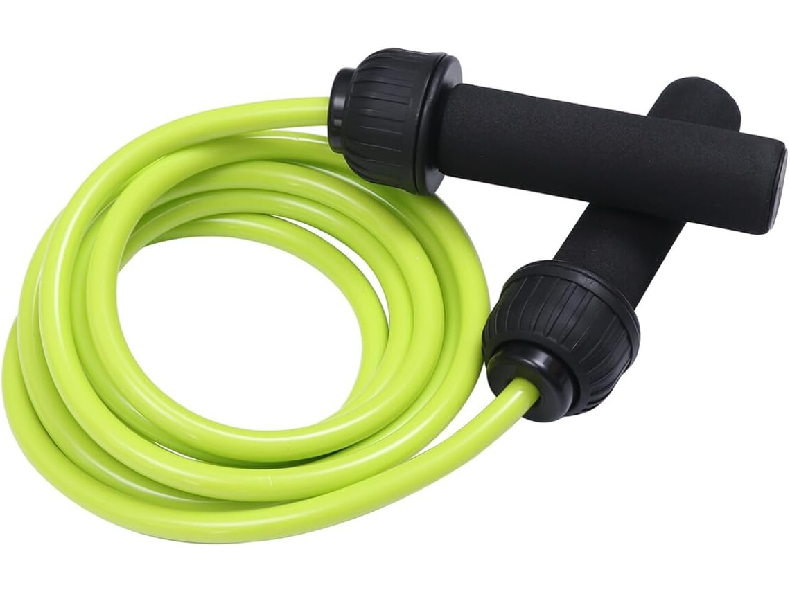 Corda De Pular Balacoo Ajustável Com Peso 400g E Diâmetro 10mm, Ideal Para Exercícios Físicos, Treinos Na Academia E