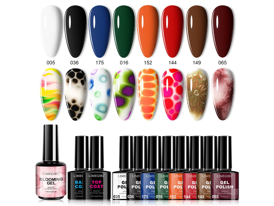 Conjunto De 8 Esmaltes Em Gel (novo Estilo)3