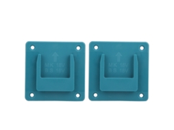 2 Peças De Suporte De Parede Para Ferramentas Elétricas Makita 18v, Portaferramentas De Armazenamento Azul Ciano