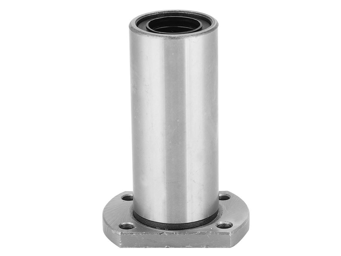 Mancal Linear Lmh35luu Com Flange Elíptica, Rolamento De Bola Para Equipamentos Cnc E Automação