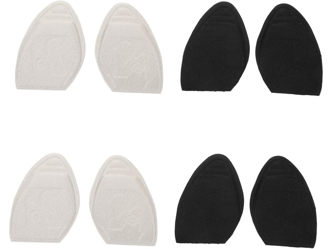 Protetores Metatarsais Para Sapatos, 4 Pares, Tecido E Esponja