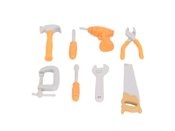 Conjunto De Ferramentas Para Crianças Com Furadeira Simulada Brinquedo De Reparação Aprendizagem Precoce Para Bebês