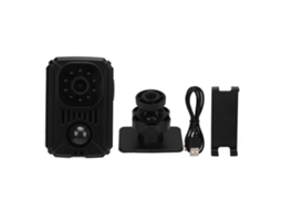Câmara Corporal Mini Ação 1080p Com Clip, Detecção De Movimento Pir, Ângulo Amplio 120 Graus, Portátil