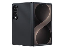 Capa Para Samsung Galaxy Z Fold8, Capa Protetora Ultrafina Em Couro Pu Gertiz (preto)