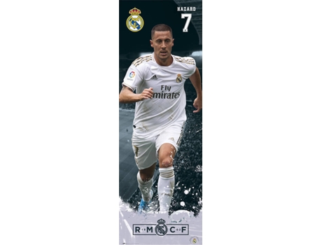 Poster REAL MADRID Porta 2019/2020 Hazard