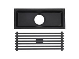 Ralo Linear de Aço Inox 304 para Ducha com Bloqueio de Cheiros e Alta Capacidade 20cm com S/MARCA