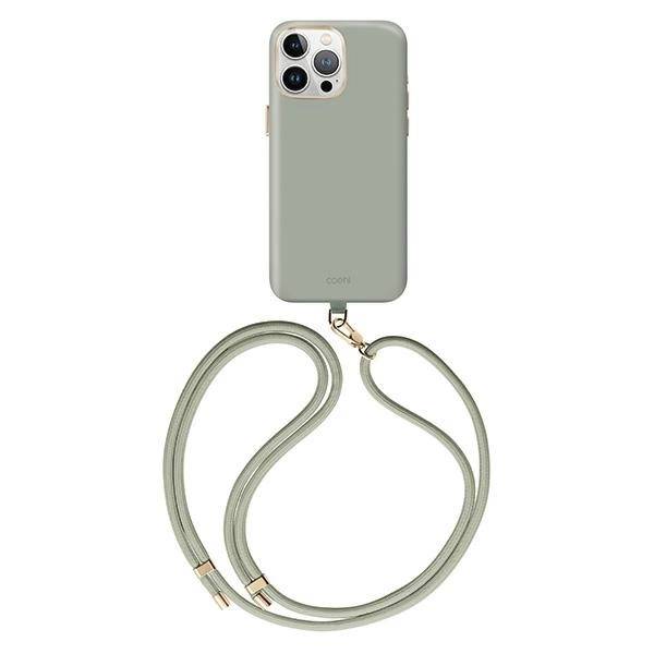 Capa Uniq Coehl Para Iphone 15 Pro Max 6.7 Dobrada Com Carregamento Magnético