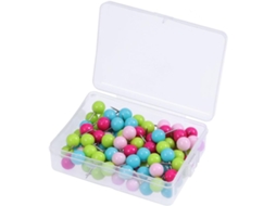 Kallory Tachinhas Decorativas Cabeça Redonda 10mm, Pacote com 100 Unidades, Removedor de Fáceis De Inserir E, Ideais