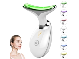 Lifting Facial 7 em 1, Terapia de Luz Vermelha para Rosto, Dispositivo de Lifting Facial, Dispositivo de Beleza da Pele para Rosto e Pescoço EHSTMIND