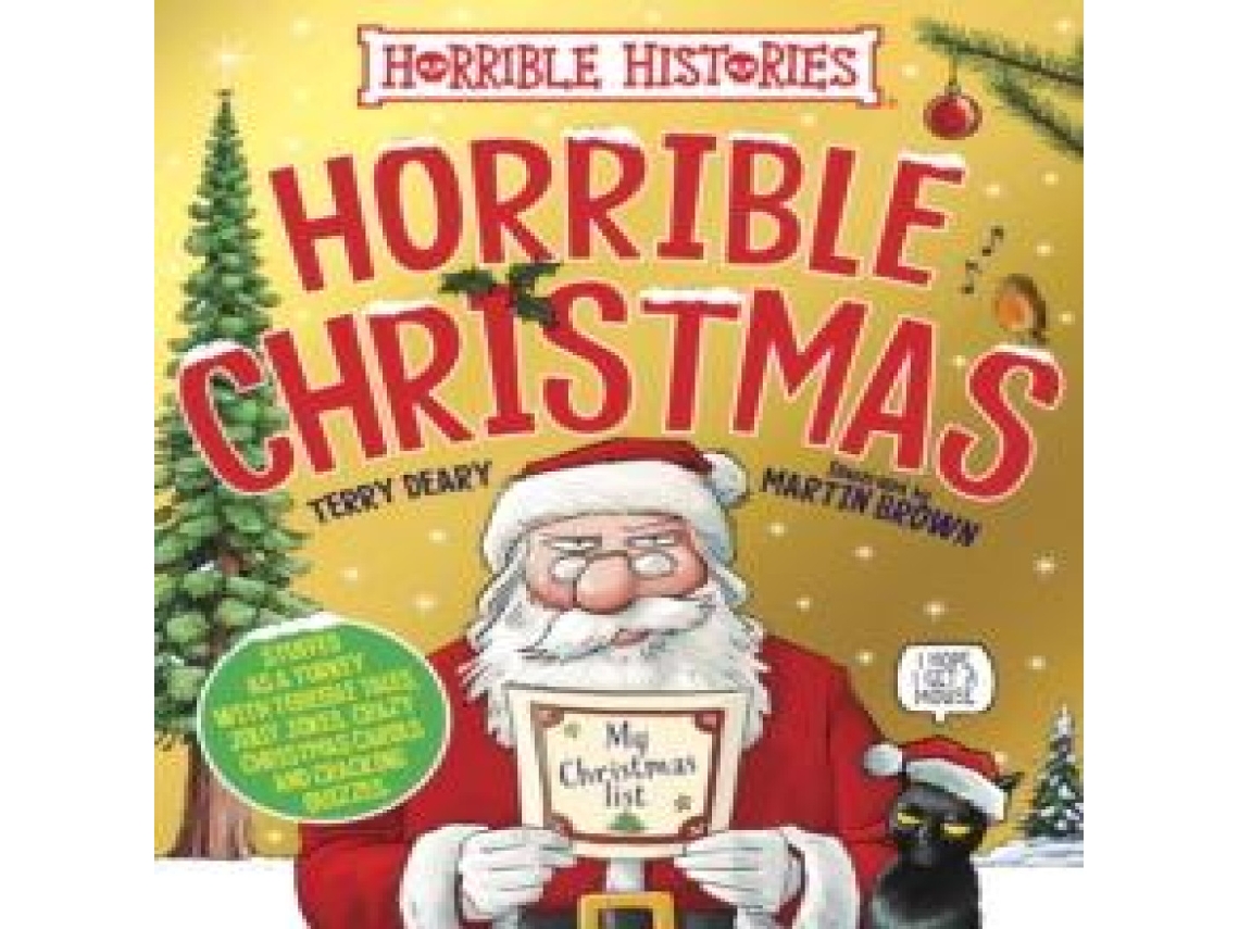 Livro Horrible Christmas de Terry Deary (Inglês)