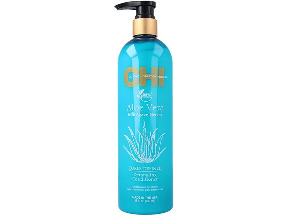 Farouk Chi Aloe Vera Curls Defined Acondicionador Desenredante 739Ml