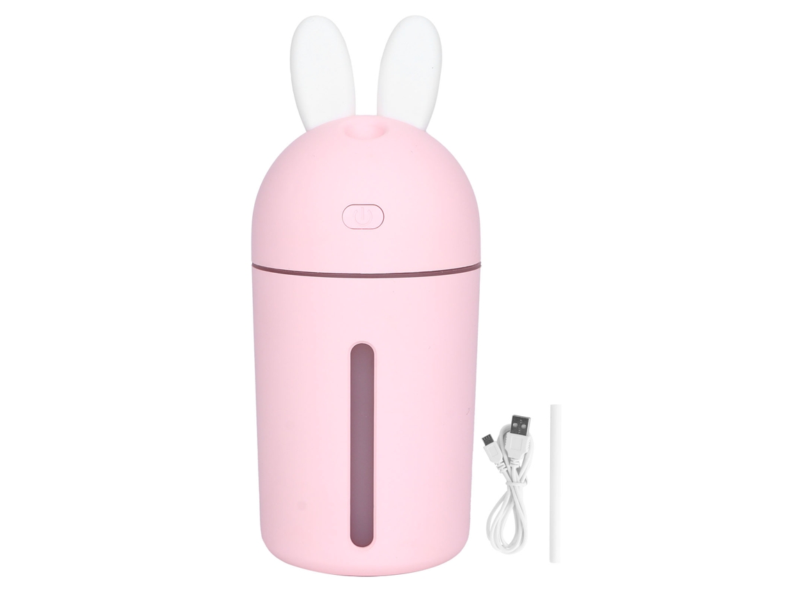 Umidificador mini de 200ml, USB, com timer e luz noturna EOOCOO